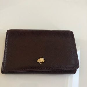 Mulberry Continental French Purse Wallet Zip